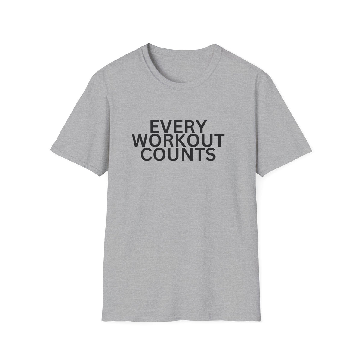 Motivational Workout T-Shirt - Every Workout Counts