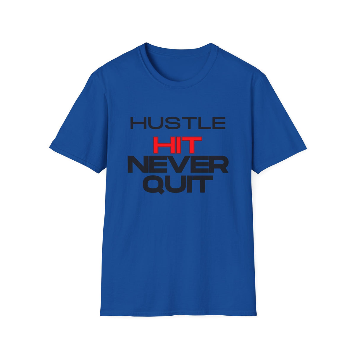 Hustle Hard Unisex Softstyle T-Shirt - Motivational Fitness Apparel