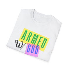 Armed with God Unisex Softstyle T-Shirt
