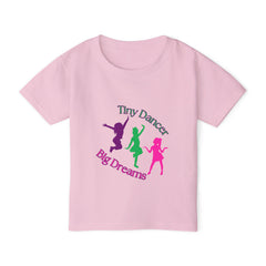 Tiny Dancer Big Dreams Toddler T-Shirt - Bright & Playful Tee for Little Dancers
