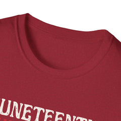 JuneTeenth Unisex Softstyle T-Shirt – Celebrate Freedom with Style