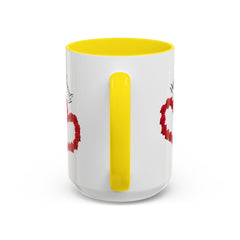 Heart of Our Family Accent Coffee Mug