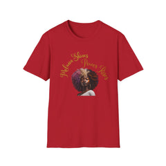 Melanin Shines Power Rises T-Shirt