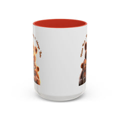 Love You Beary Much Bear Family Mug - Cute Accent Coffee Mug for Moms