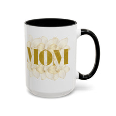 Elegant MOM Accent Coffee Mug - Perfect Gift for Mother's Day