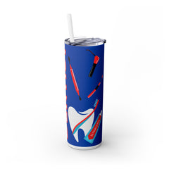 Perfect Gift for Dental Professionals Dentist Skinny Tumbler with Straw