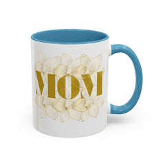 Elegant MOM Accent Coffee Mug - Perfect Gift for Mother's Day