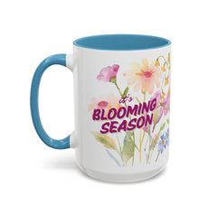 Blooming Season Floral Coffee Mug - Perfect for Spring Celebrations
