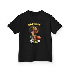 Girl TUFF Kids Cotton Tee - Sporty Style