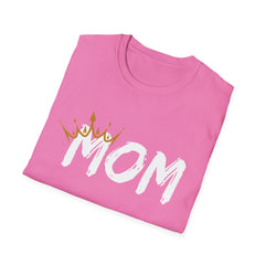 Crown Design Mom T-Shirt - Casual Comfort for Every Occasion