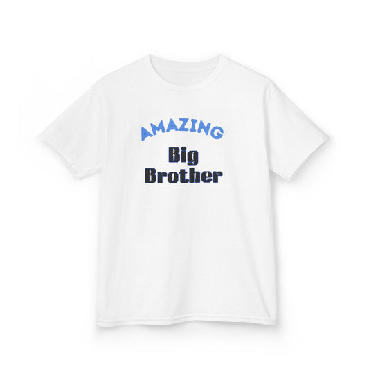 Amazing Big Brother Kids Heavy Cotton Tee