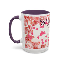 Inspirational Beauty Accent Coffee Mug - Be Your Own Kind of Beauty