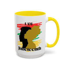 Juneteenth Accent Coffee Mug - Celebrate Freedom & Heritage
