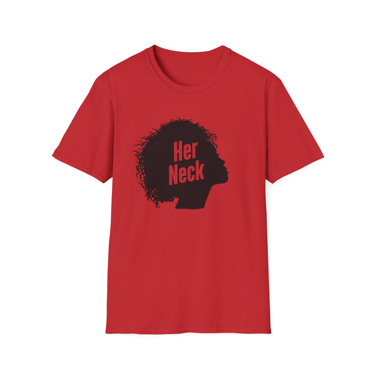 Empowering Her Neck T-Shirt | Inspirational Graphic Tee