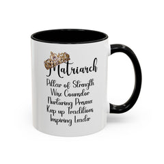 Matriarch Coffee Mug | Inspirational Gift for Mothers & Grandmothers