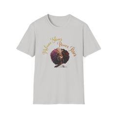 Melanin Shines Power Rises T-Shirt