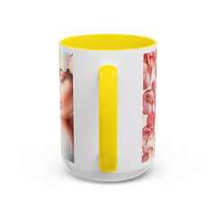 Inspirational Beauty Accent Coffee Mug - Be Your Own Kind of Beauty