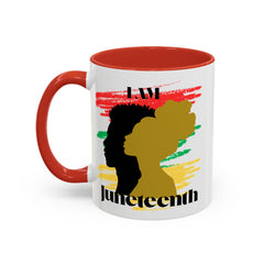 Juneteenth Accent Coffee Mug - Celebrate Freedom & Heritage