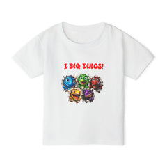 Toddler T-Shirt - 'I Dig Dinos!' Fun Dino Design