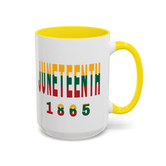 Juneteenth Celebration Mug - 11oz & 15oz Accent Coffee Mug