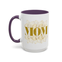 Elegant MOM Accent Coffee Mug - Perfect Gift for Mother's Day