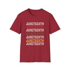 JuneTeenth Unisex Softstyle T-Shirt – Celebrate Freedom with Style
