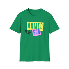 Armed with God Unisex Softstyle T-Shirt
