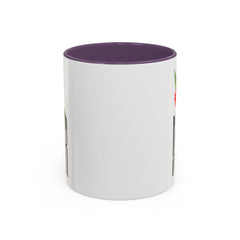 Mother's Day Accent Coffee Mug - Floral Design 11oz & 15oz