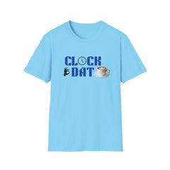 Coffee Lovers T-Shirt - 'CLOCK DAT'