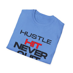 Hustle Hard Unisex Softstyle T-Shirt - Motivational Fitness Apparel
