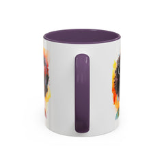 Drippin' in Color Coffee Mug - Afrocentric Drinkware for Proud Individuals