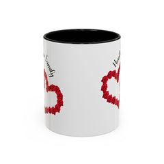 Heart of Our Family Accent Coffee Mug