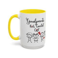 Grandparents' Gift Coffee Mug - Kids' Greatest Love Design