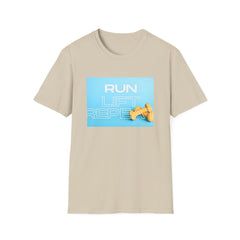 Run Lift Repeat Motivational Gym Tee