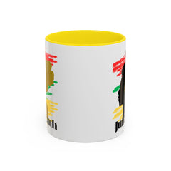 Juneteenth Accent Coffee Mug - Celebrate Freedom & Heritage
