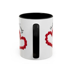 Heart of Our Family Accent Coffee Mug