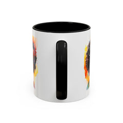 Drippin' in Color Coffee Mug - Afrocentric Drinkware for Proud Individuals