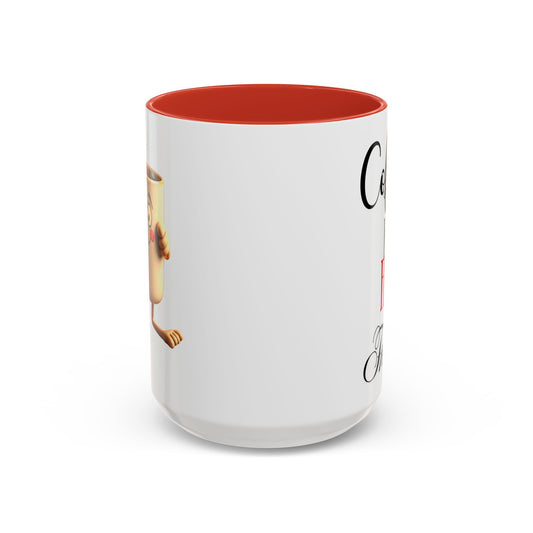 Funny Coffee Mug - "Coffee: My Hot Friend" - Perfect for Coffee Lovers & Gifts