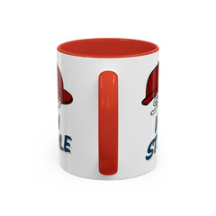 Sip in Style Accent Coffee Mug - Fun & Unique Ceramic Mug for Drink Lovers