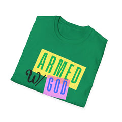Armed with God Unisex Softstyle T-Shirt
