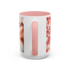 Inspirational Beauty Accent Coffee Mug - Be Your Own Kind of Beauty