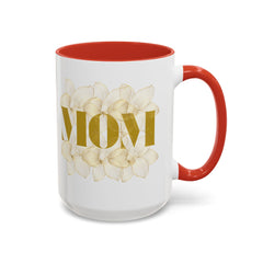 Elegant MOM Accent Coffee Mug - Perfect Gift for Mother's Day