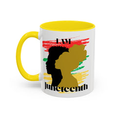 Juneteenth Accent Coffee Mug - Celebrate Freedom & Heritage
