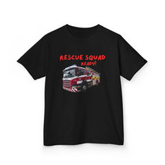 Kids Fire Truck Tee - Rescue Squad Ready!