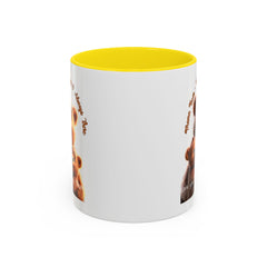 Love You Beary Much Bear Family Mug - Cute Accent Coffee Mug for Moms