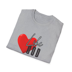 LOVE LIKE GOD Unisex Softstyle T-Shirt - Perfect for Faith and Love Celebrations