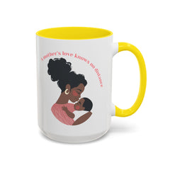 A Mother's Love Coffee Mug - Inspirational 11oz & 15oz Accent Cup
