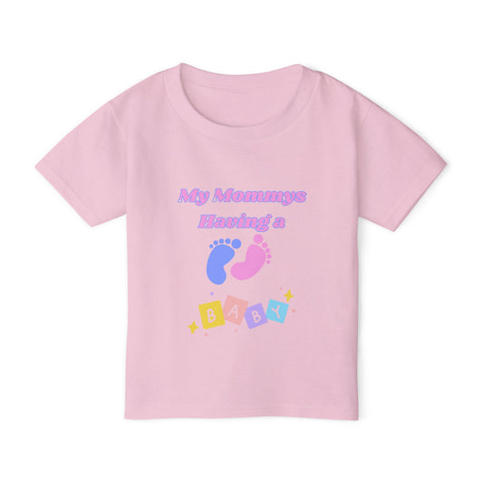 My Mommy's Having a Baby Toddler T-Shirt