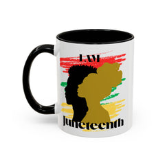 Juneteenth Accent Coffee Mug - Celebrate Freedom & Heritage