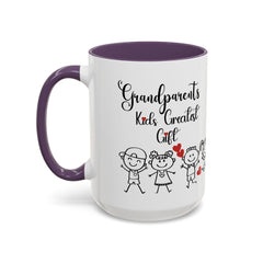 Grandparents' Gift Coffee Mug - Kids' Greatest Love Design